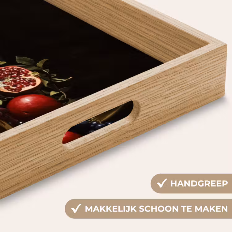 Stilleven - Vintage - Borrelplank Dienblad Rechthoek middel -USP_HandgreepNL