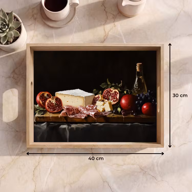 Stilleven - Vintage - Borrelplank Dienblad Rechthoek middel -USP_Formaat