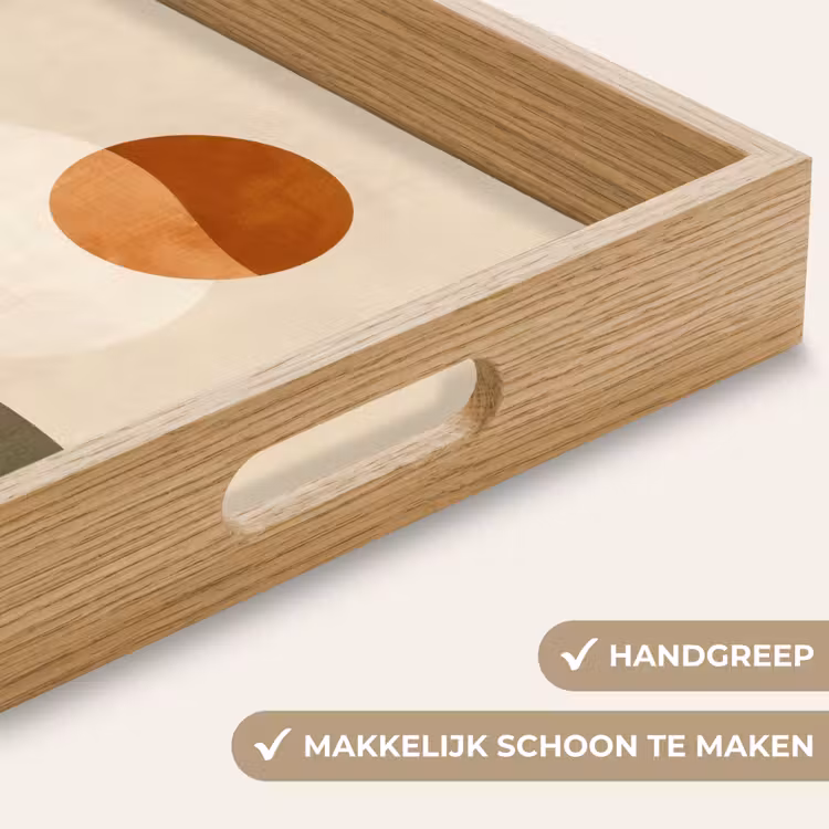 Takken - Vormen - Abstract Dienblad Rechthoek middel -USP_HandgreepNL