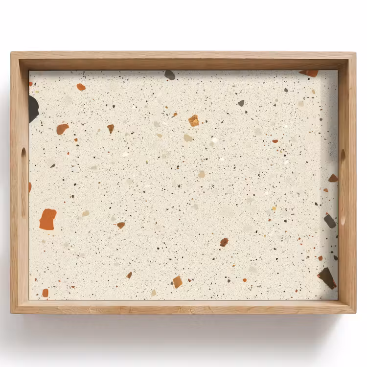 Terrazzo - Decoratie - Tegels - Patronen Dienblad Rechthoek middel -z3d_shopping