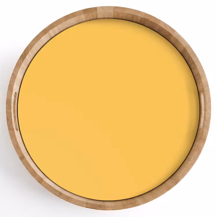 Warm - Sand - Terracotta Dienblad Rond middel 914 -z3d_shopping