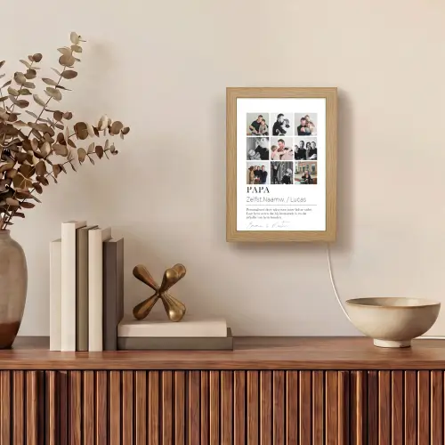 upload-69ddf9ede2b33-papa-betekenis-collage Light Box met kabel (Tafellamp) klein -sfeer2