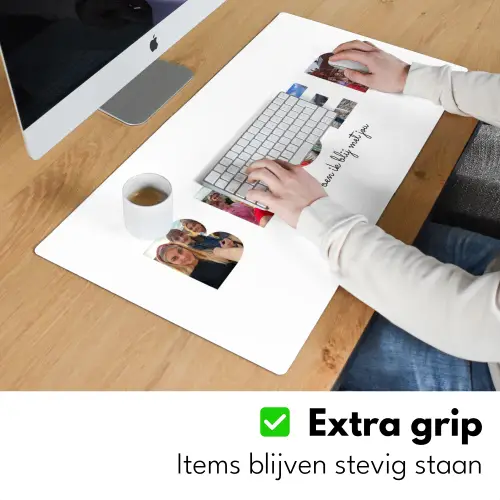 Broer - Lettercollage Muismat XXL klein -sfeer3