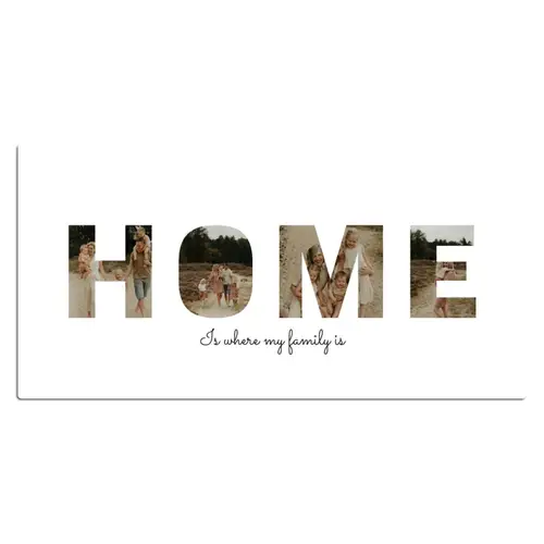 Home - Lettercollage Muismat XXL klein -3d_leeg