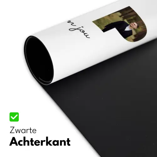 Moppie - Lettercollage Muismat XXL klein -sfeer2