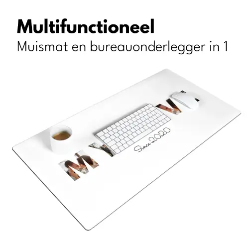 My Love - Lettercollage Muismat XXL klein -sfeer4