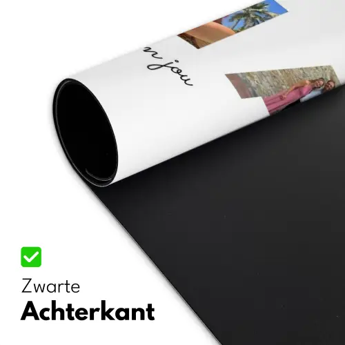 Schat - Lettercollage Muismat XXL klein -sfeer2
