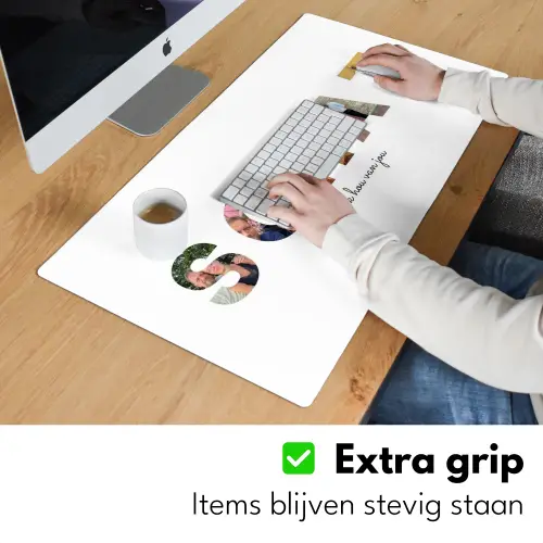 Schat - Lettercollage Muismat XXL klein -sfeer3