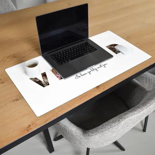 Vriend - Lettercollage Muismat XXL klein -sfeer1