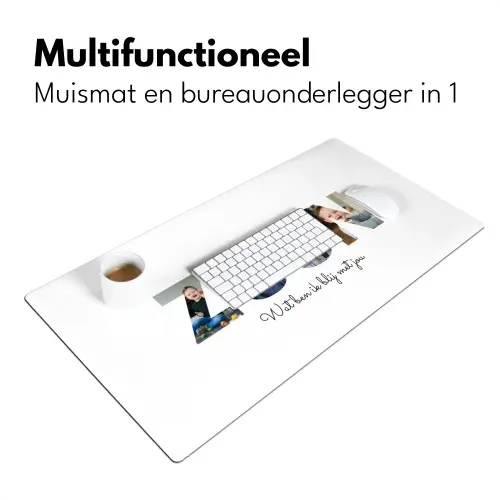 Zoon - Lettercollage Muismat XXL klein -sfeer4