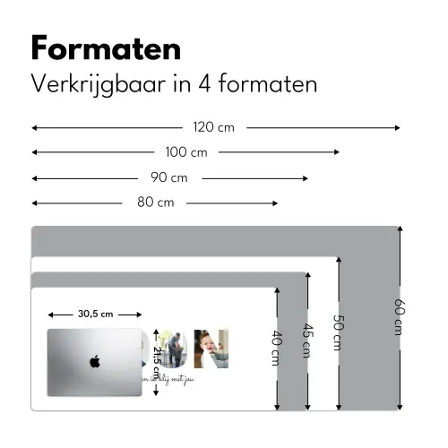 Zoon - Lettercollage Muismat XXL klein -sfeer5