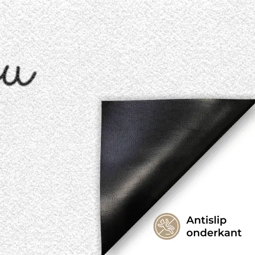 Bestie - Lettercollage Deurmat klein -antislip_NL