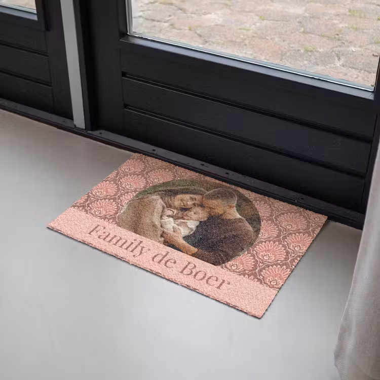 Eigen - Foto - Rond - Balk - Onder Deurmat klein -sfeer2