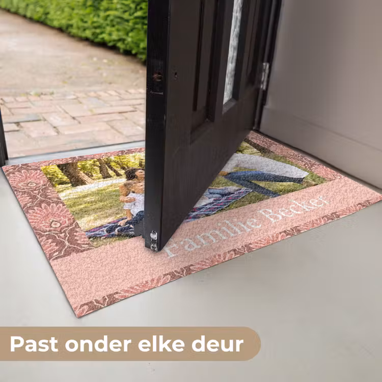 Eigen - Foto - Rund - Balken - Unter Deurmat klein -USP_NL