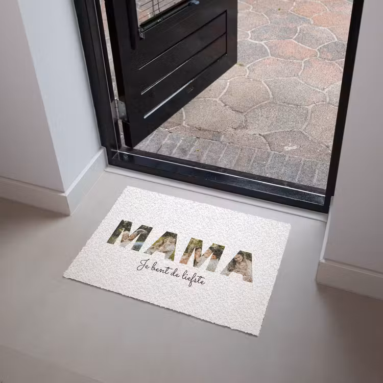 Mama - Lettercollage Deurmat klein -sfeer5