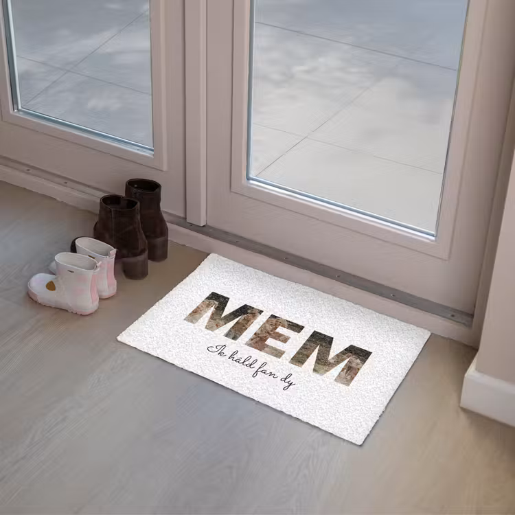Mem - Lettercollage Deurmat klein -sfeer3