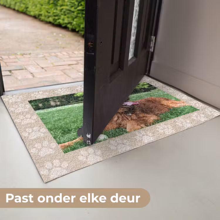 Tatzenabdruck – Rahmen Deurmat klein -USP_NL