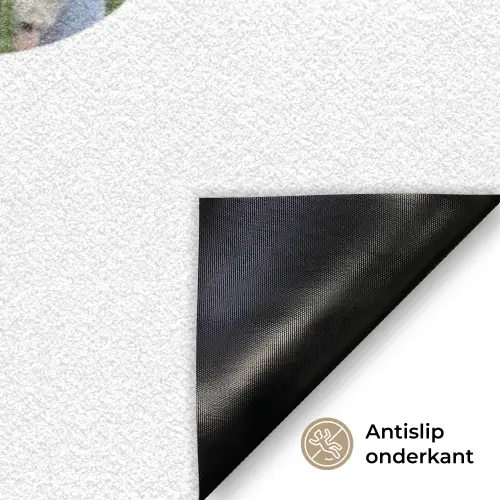 Zus - Lettercollage Deurmat klein -antislip_NL