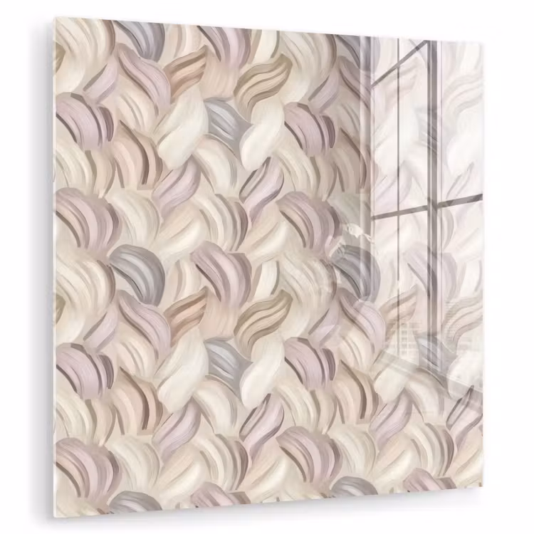 Abstract - Golvend - Pastel plexiglas 5mm klein 11 -zzzproduct_nieuw