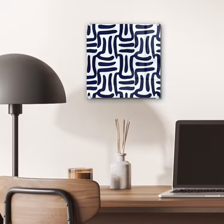 Abstract - Modern - Blauw plexiglas 5mm klein 11 -sfeer6