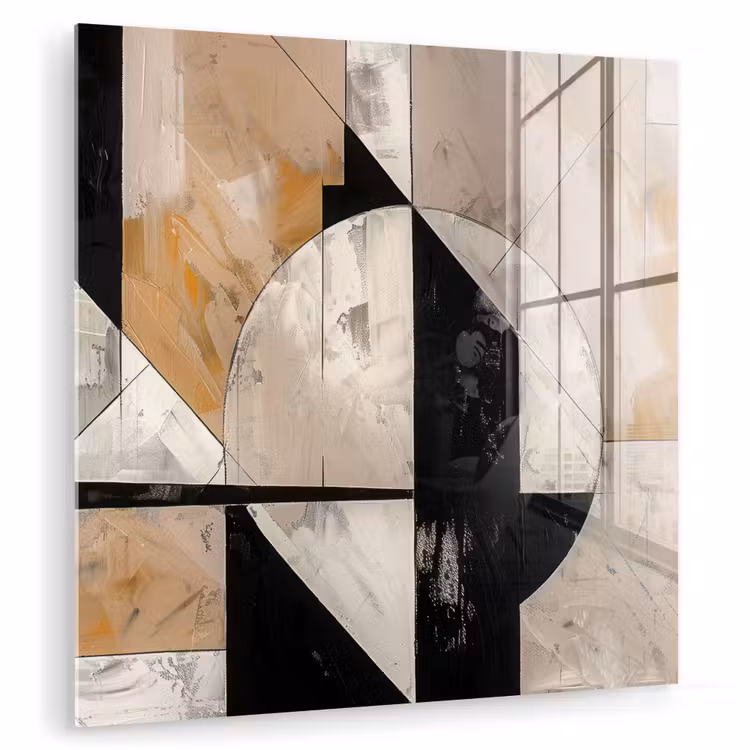 Abstract - Modern - Geometrisch - Pastel plexiglas 5mm klein -zzzproduct_nieuw