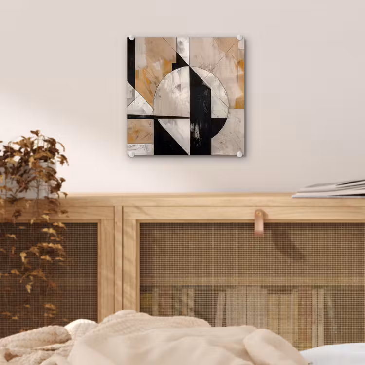 Abstract - Modern - Geometrisch - Pastel plexiglas 5mm klein -sfeer4