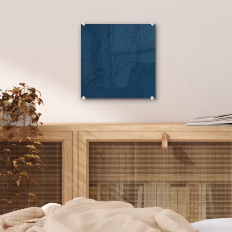 Abstract - Patroon - Donkerblauw - Elegant plexiglas 5mm klein 11 -sfeer4