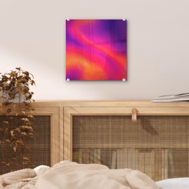 Abstract - Patroon - Kleurverloop plexiglas 5mm klein -sfeer4