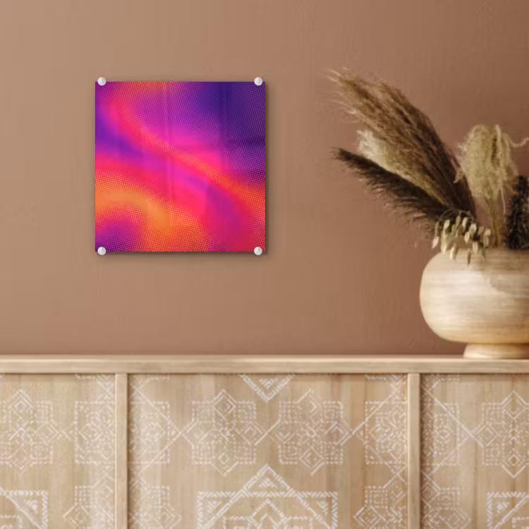 Abstract - Patroon - Kleurverloop plexiglas 5mm klein -sfeer5