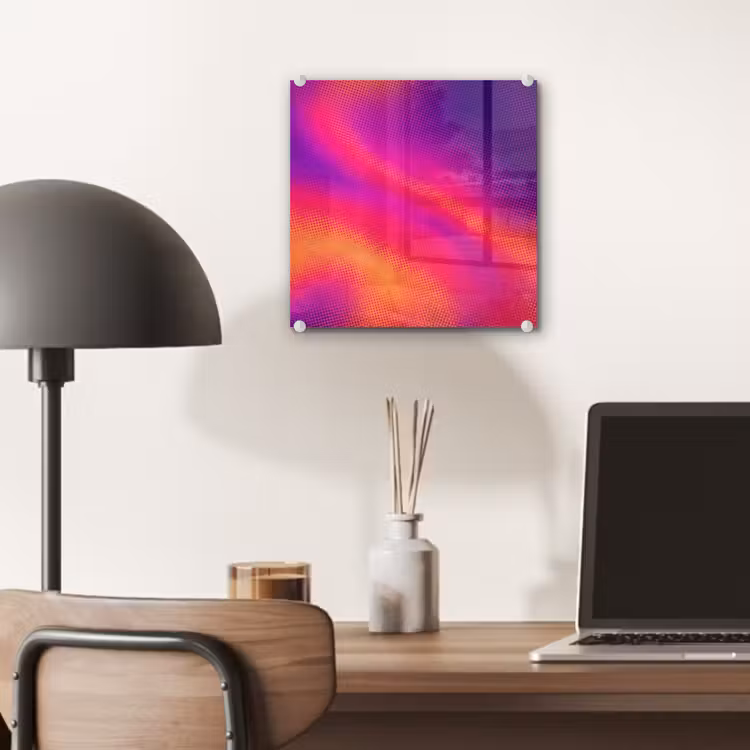 Abstract - Patroon - Kleurverloop plexiglas 5mm klein -sfeer6