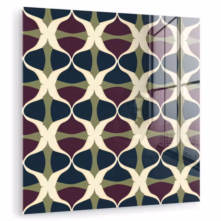 Abstract - Retro - Kleurrijk plexiglas 5mm klein 11 -zzzproduct_nieuw