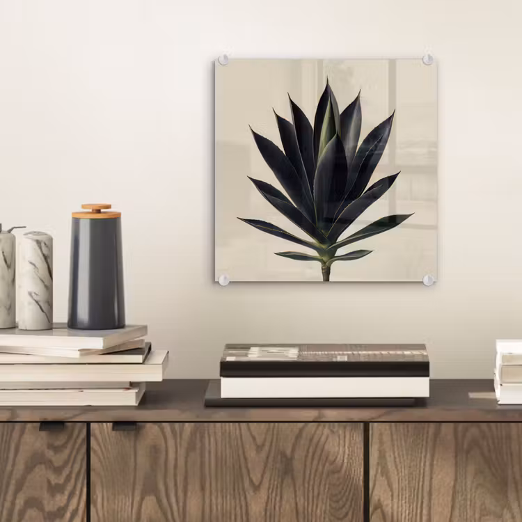 Agaveplant - Symmetrisch - Groen plexiglas 5mm klein -sfeer1
