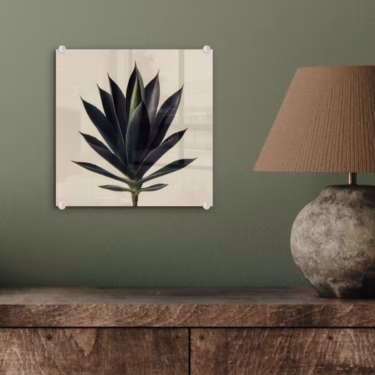 Agaveplant - Symmetrisch - Groen plexiglas 5mm klein -sfeer3