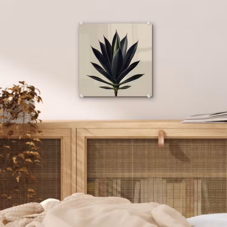 Agaveplant - Symmetrisch - Groen plexiglas 5mm klein -sfeer4