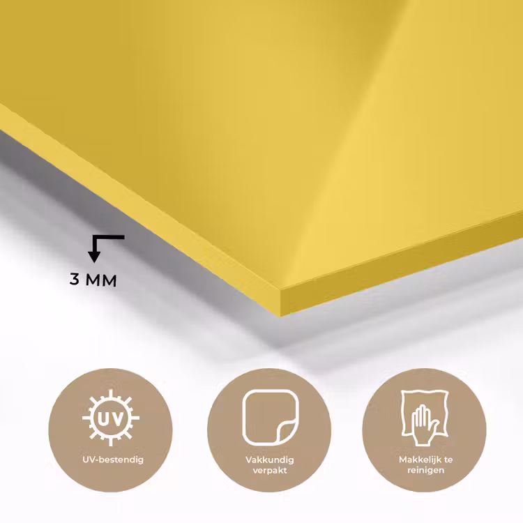 Antique - Gold - Geel plexiglas 5mm klein 11 -sfeer2