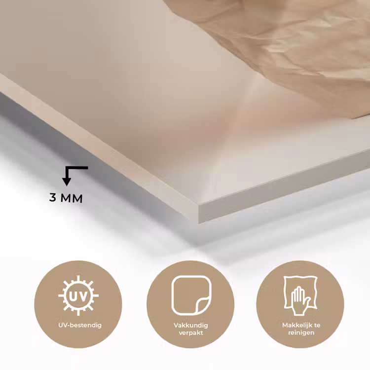 Baguette - Brood - Stokbrood - Beige plexiglas 5mm klein -sfeer2