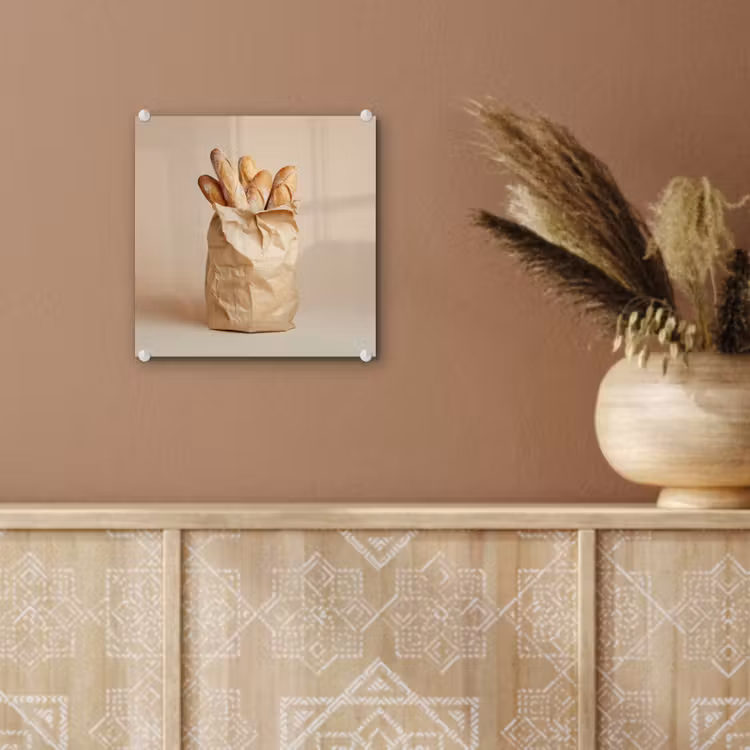 Baguette - Brood - Stokbrood - Beige plexiglas 5mm klein -sfeer5