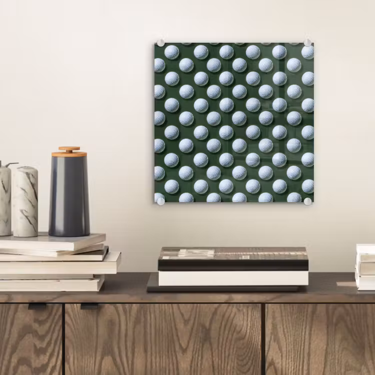 Ballen - Golf - Groen plexiglas 5mm klein 11 -sfeer1