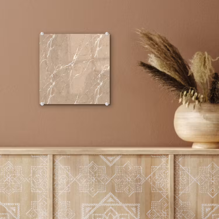 Beige - Marmer - Organisch - Wit plexiglas 5mm klein 11 -sfeer5