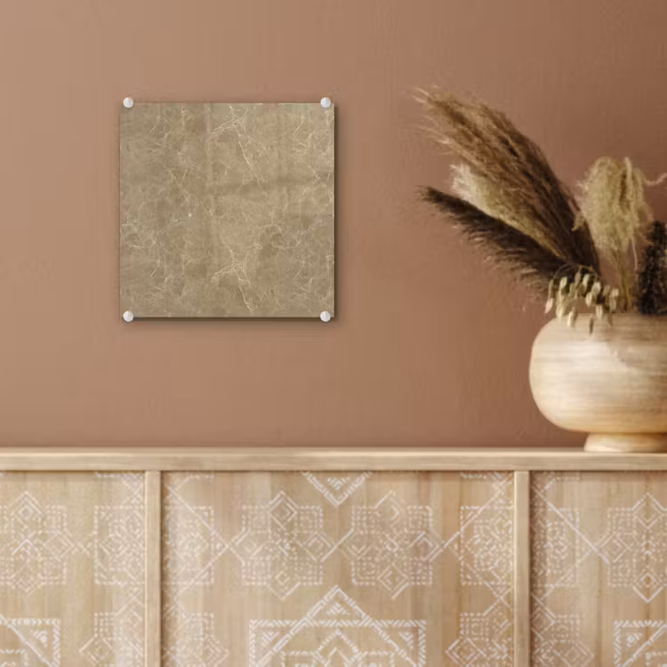 Beige - Marmer - Witte aders plexiglas 5mm klein 11 -sfeer5