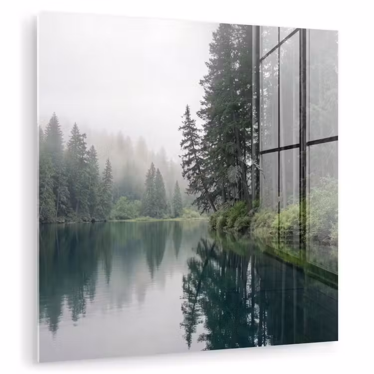 Bergen - Meer - Bos plexiglas 5mm klein -zzzproduct_nieuw