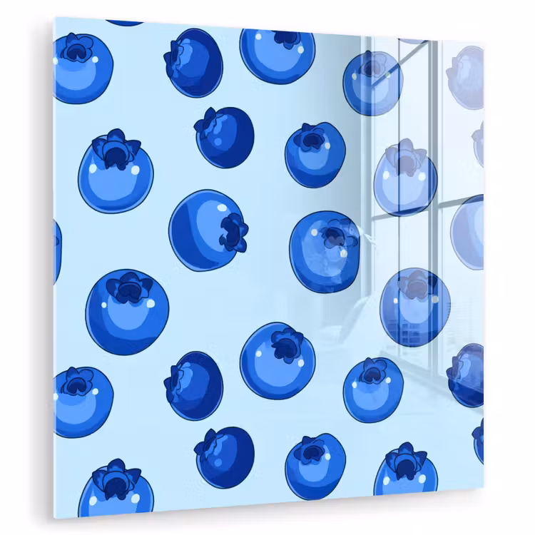 Bessen - Modern - Blauw plexiglas 5mm klein 11 -zzzproduct_nieuw