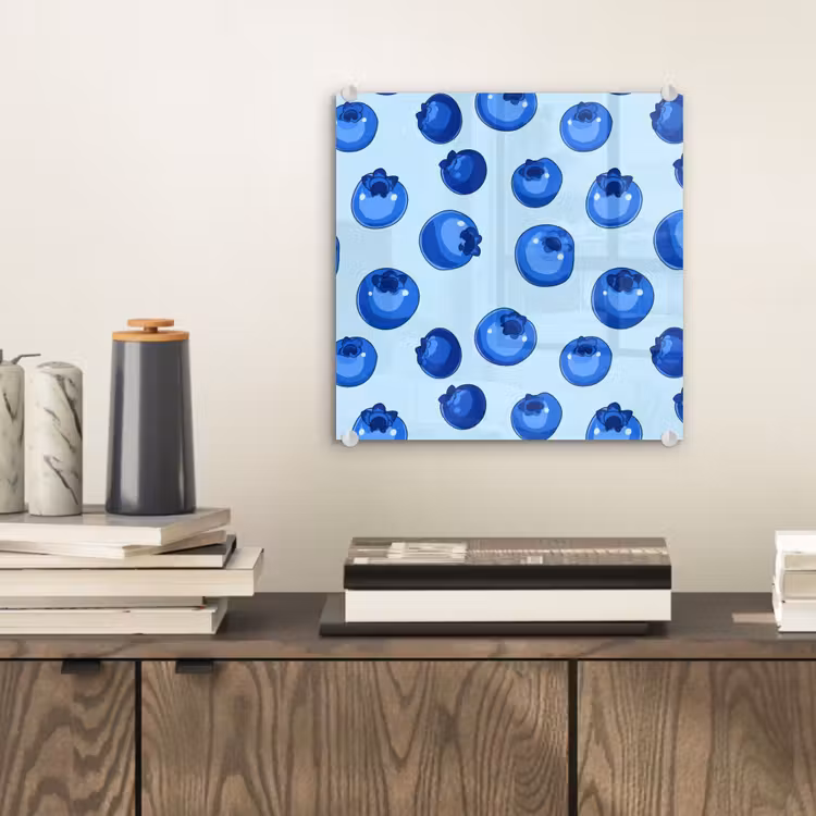 Bessen - Modern - Blauw plexiglas 5mm klein 11 -sfeer1
