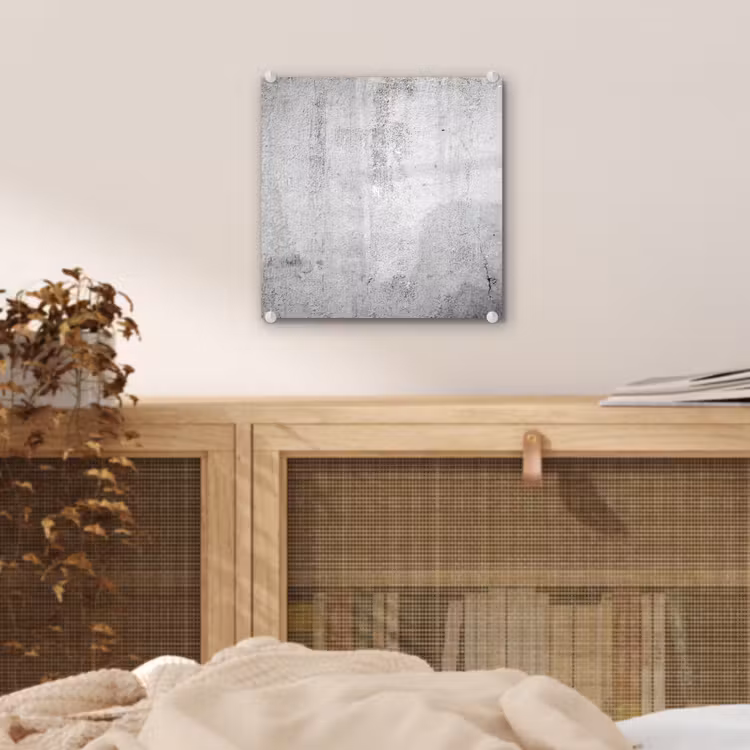 Beton - Grijs - Patroon - Vintage - Industrieel plexiglas 5mm klein -sfeer4