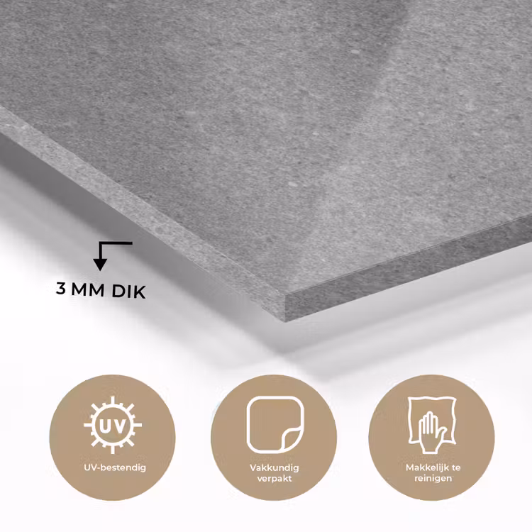 Beton - Patronen - Cement - Vintage - Textuur - Rustiek plexiglas 5mm klein -sfeer2