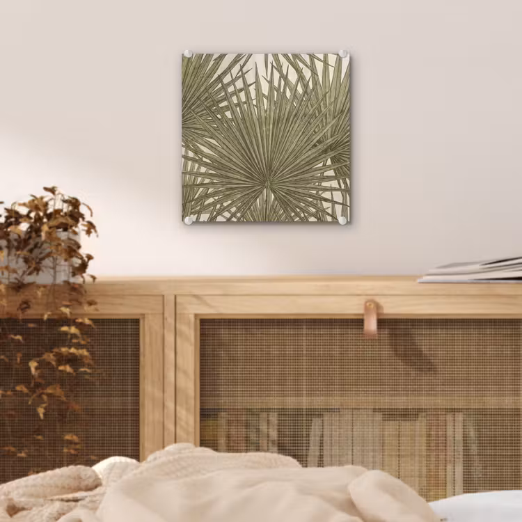 Blad - Tropisch - Patroon - Natuur - Groen plexiglas 5mm klein -sfeer4