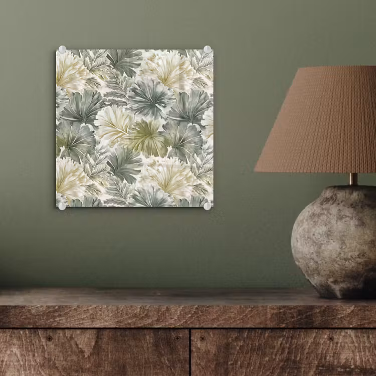 Bladeren - Botanisch - Groen plexiglas 5mm klein 11 -sfeer3