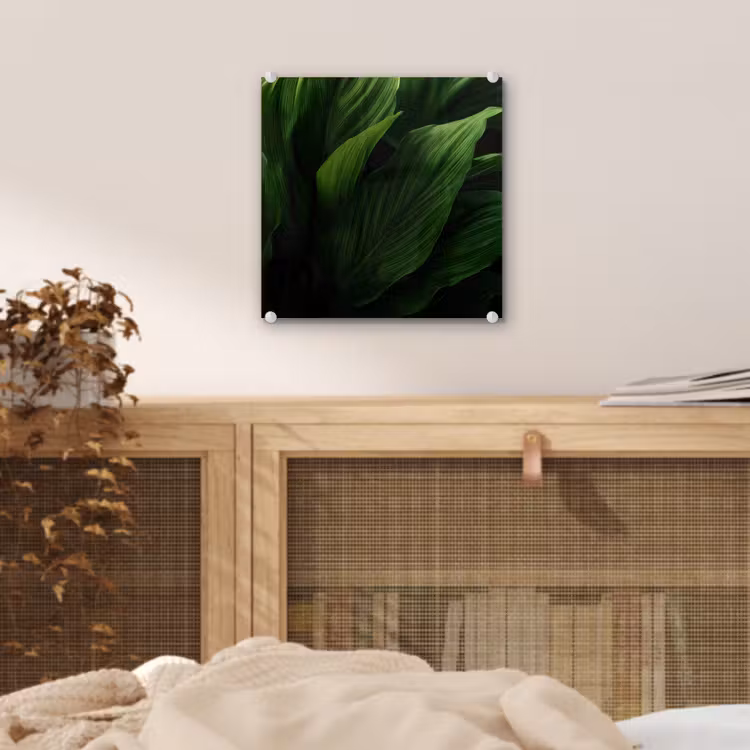 Bladeren - Schaduw - Groen - Textuur plexiglas 5mm klein -sfeer4