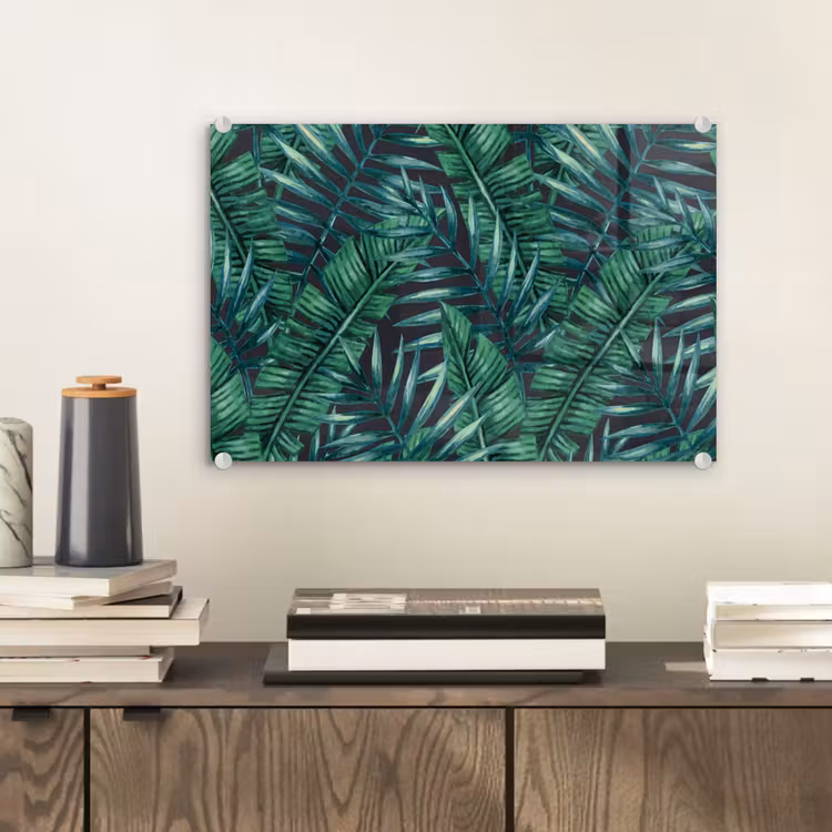 Bladeren - Tropical - Jungle plexiglas 5mm klein -sfeer1