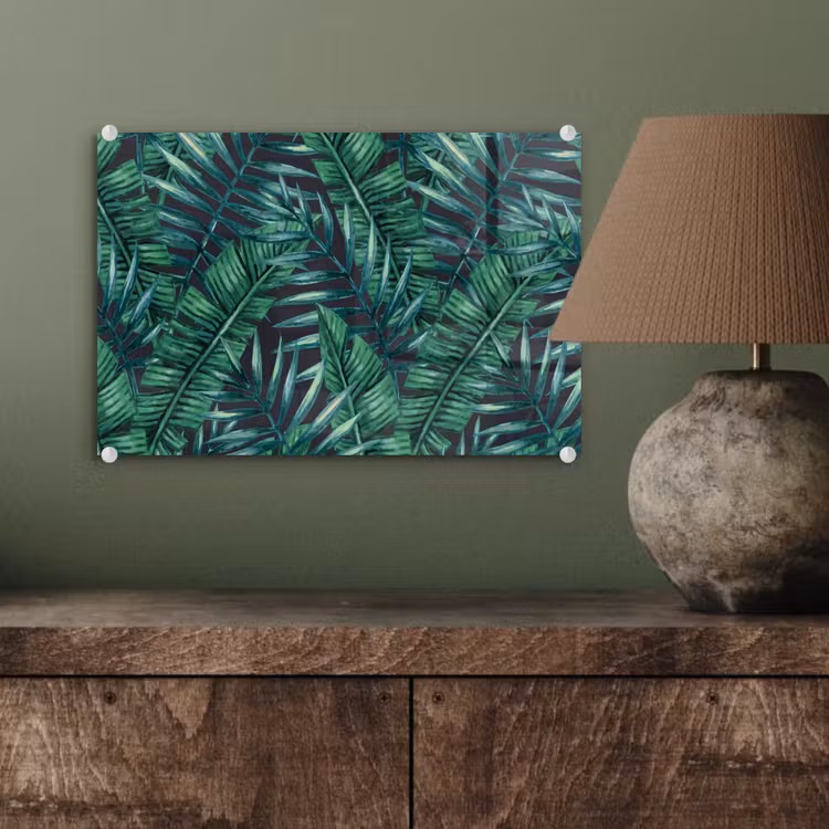 Bladeren - Tropical - Jungle plexiglas 5mm klein -sfeer3
